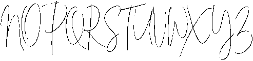 Majestic Writing Regular otf (400) Font UPPERCASE