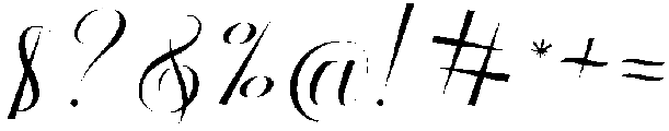 Majestic otf (400) Font OTHER CHARS