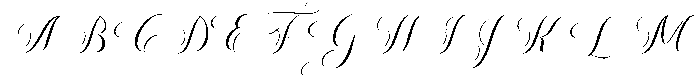 Majestic otf (400) Font UPPERCASE