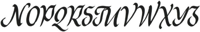 Majestique Font Regular otf (400) Font UPPERCASE