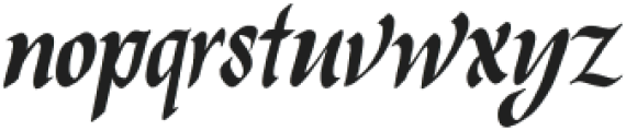 Majestique Font Regular otf (400) Font LOWERCASE