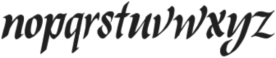 Majestique Font Regular ttf (400) Font LOWERCASE