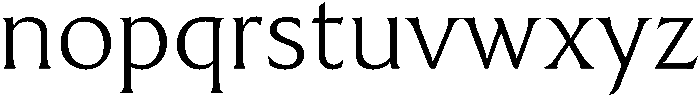 Majesty Display otf (400) Font LOWERCASE