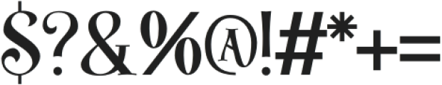 Majik Regular otf (400) Font OTHER CHARS