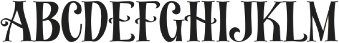 Majik Regular otf (400) Font UPPERCASE