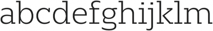 Majora Pro ExtraLight otf (200) Font LOWERCASE