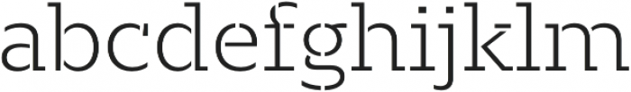 Majora Pro Stencil ExtraLight otf (200) Font LOWERCASE
