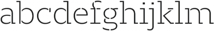 Majora Pro Stencil Thin otf (100) Font LOWERCASE