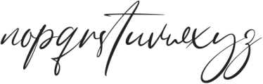 Makasignature otf (400) Font LOWERCASE