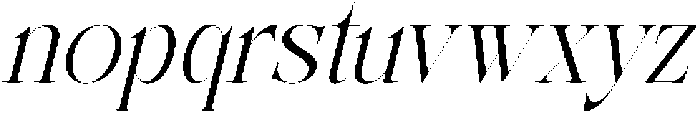 Makcasa Italic otf (400) Font LOWERCASE