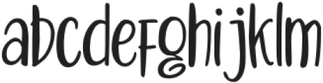 Make a Wish otf (400) Font LOWERCASE