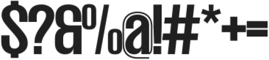 Makeads Bold otf (700) Font OTHER CHARS