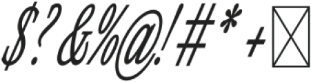 Maker Italic otf (400) Font OTHER CHARS