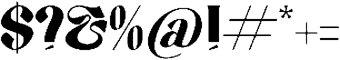 Maker Today otf (400) Font OTHER CHARS