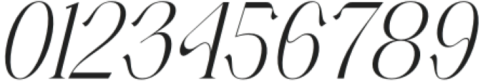 Makgery Italic otf (400) Font OTHER CHARS