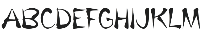 Makhimi Regular otf (400) Font UPPERCASE