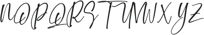 Making Signature otf (400) Font UPPERCASE