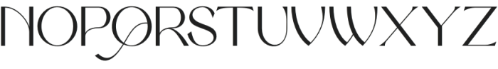 Makino Regular otf (400) Font UPPERCASE