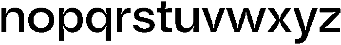 Makira Medium otf (500) Font LOWERCASE