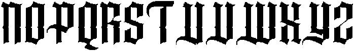 Maknin otf (400) Font UPPERCASE