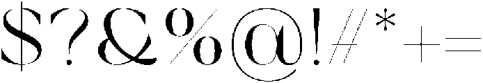 MakolaBelvareSansSerif-Reg otf (400) Font OTHER CHARS