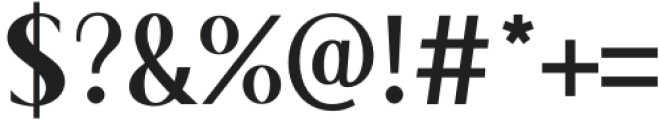 Makota-Bold otf (700) Font OTHER CHARS