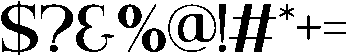 Makova Regular otf (400) Font OTHER CHARS