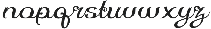 Makulcey Italic otf (400) Font LOWERCASE