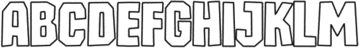 Malachite Edge otf (400) Font UPPERCASE