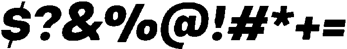 Malbe Black Oblique otf (900) Font OTHER CHARS