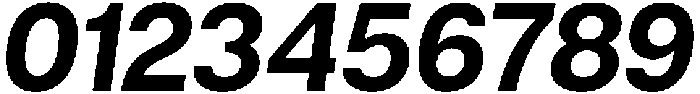 Malbe Bold Oblique otf (700) Font OTHER CHARS