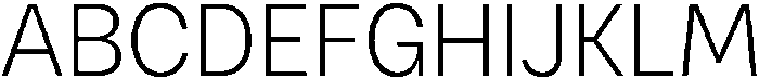 Malbe Extra Light otf (200) Font UPPERCASE