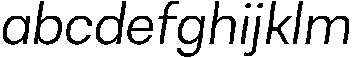 Malbe Light Oblique otf (300) FONT