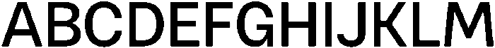 Malbe Medium otf (500) Font UPPERCASE