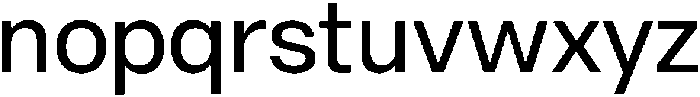Malbe Regular otf (400) Font LOWERCASE