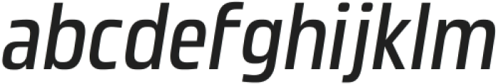 Malberg Medium Oblique ttf (500) Font LOWERCASE