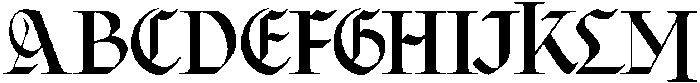 Maledicta Regular otf (400) Font UPPERCASE