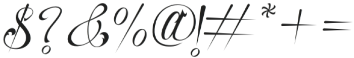 Malekith Italic otf (400) Font OTHER CHARS