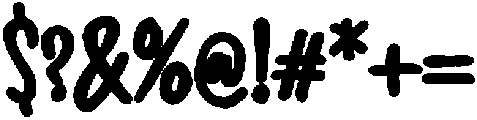 Malem Bold otf (700) Font OTHER CHARS