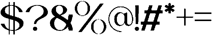 Malgiva Regular otf (400) Font OTHER CHARS