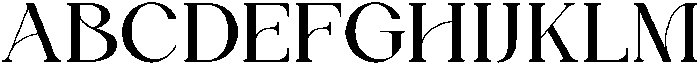 Malgiva Regular otf (400) Font UPPERCASE