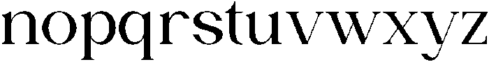 Malgiva Regular otf (400) Font LOWERCASE