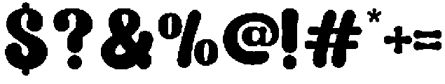 Malibu Bright Regular otf (400) Font OTHER CHARS