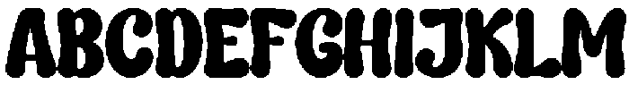 Malibu Bright Regular otf (400) Font UPPERCASE