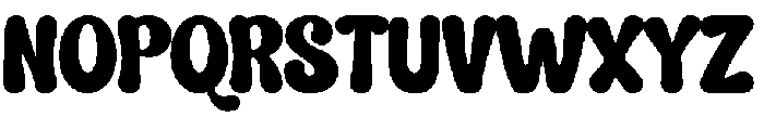 Malibu Bright Regular otf (400) Font UPPERCASE