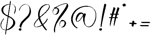Malibu Regular otf (400) Font OTHER CHARS