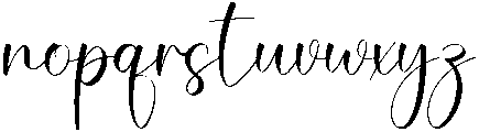 Malibu Regular otf (400) Font LOWERCASE