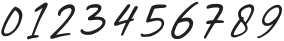 Malibu Sunset Script Italic otf (400) Font OTHER CHARS