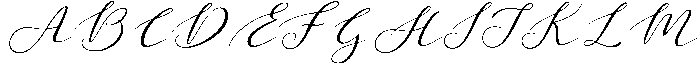 Malibu otf (400) Font UPPERCASE
