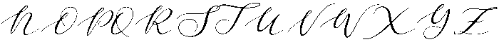 Malibu otf (400) Font UPPERCASE